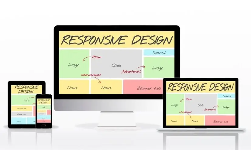 Responsive design layout - Lukard Tech